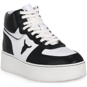 Chaussures Femme Baskets mode Windsor Smith WHITE BLK THRIVE Blanc