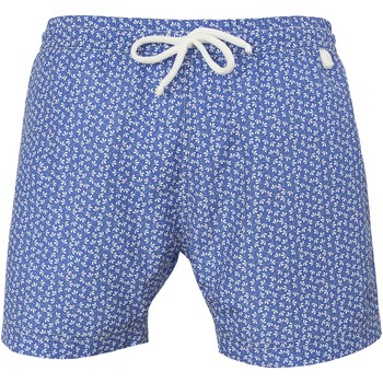 Vêtements Homme Maillots / Shorts de bain Les Loulous De La Plage Short de bain Montauk 816 Floral azur Bleu