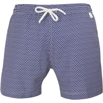 Vêtements Homme Maillots / Shorts de bain Les Loulous De La Plage Short de bain Montauk 818 Blue dots Bleu