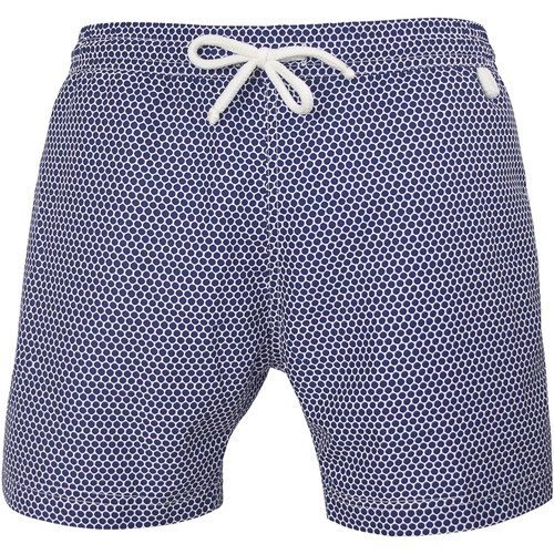 Vêtements Homme Maillots / Shorts de bain Les Loulous De La Plage Montauk 818 Blue dots - Maillot Short de bain homme Bleu