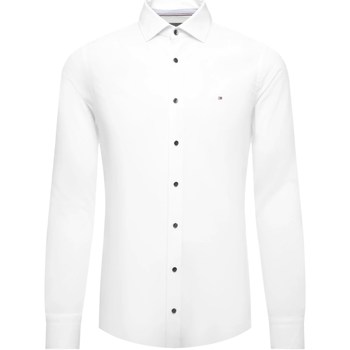 Vêtements Homme Chemises manches longues Tommy Hilfiger MW0MW23242 Blanc