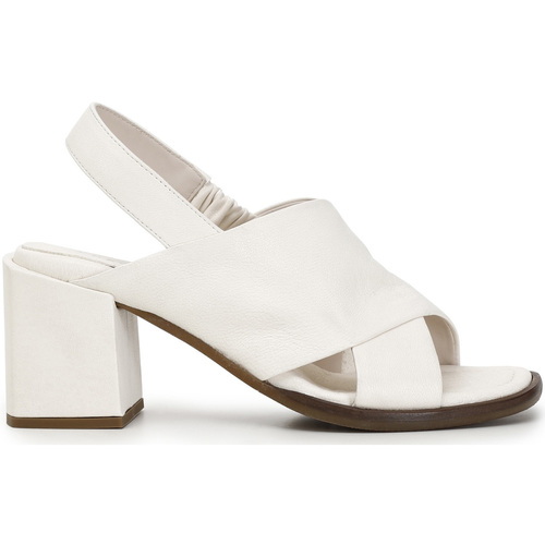 Chaussures Femme Sandales et Nu-pieds Café Noir C1LC2140 Blanc