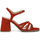 Chaussures Femme Sandales et Nu-pieds Café Noir C1MB5090 Rouge