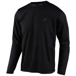 Vêtements Femme T-shirts Neil & Polos Troy Lee Designs TLD Maillot VTT Flowline LS - Solid Blac Noir