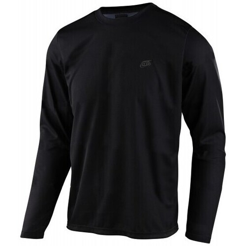 Vêtements Femme T-shirts & Polos Troy Lee Designs TLD Maillot VTT Flowline LS - Solid Blac Noir