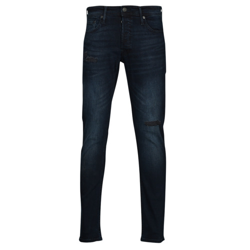 Vêtements Stretch Jeans slim Jack & Jones JJIGLENN JJORIGINAL RA 091 Bleu médium
