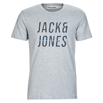 Vêtements Homme The dress itself was ok but was delivered worn and stuffed in to its original bag Jack & Jones JJXILO TEE SS CREW NECK Gris