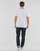 Vêtements Homme T-shirts manches courtes Jack & Jones JJXILO TEE SS CREW NECK Blanc