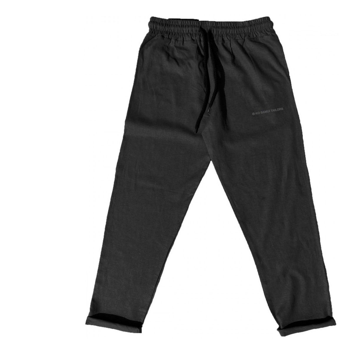 Vêtements Homme Jeans Ko Samui Tailors Pantalon en Lin Noir Noir