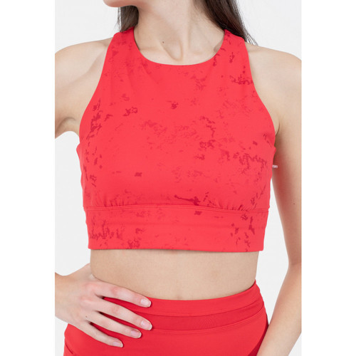 Vêtements Femme Sweat - Col Roulé Spyder Top de sport - Quick Dry Rouge