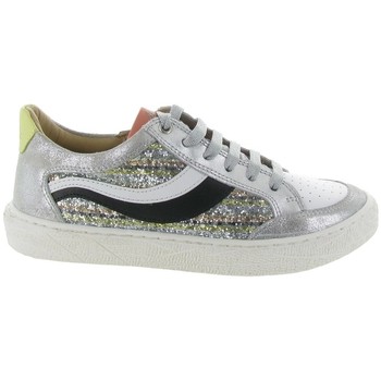 Chaussures Fille Baskets basses Adolie WILLO LO WAVES Gris