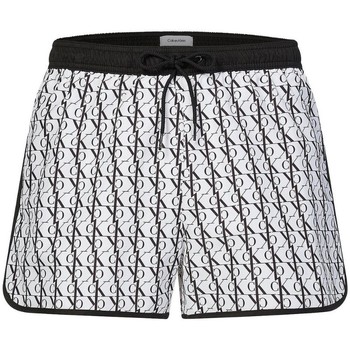 Vêtements Homme Maillots / Shorts de bain Calvin Klein Jeans Short de bain  Ref 56725 0k4 Monogram White Blanc