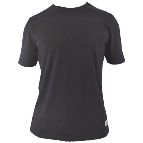 Vêtements Homme T-shirts Coutures courtes Rewoolution T-shirt in Lana e Lyocell Homme Navy Bleu