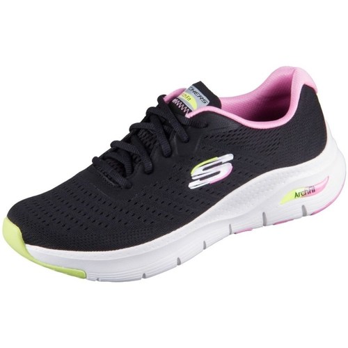 Chaussures Femme Baskets basses Skechers Arch Fit Infinity Cool Noir