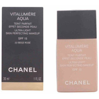 Beauté Femme Fards à paupières & bases Chanel Vitalumiere Aqua Skin Perf. Makeup SPF15 