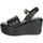 Chaussures Femme Sandales et Nu-pieds Paola Ferri D7718 Noir