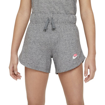 Vêtements Fille Shorts sind / Bermudas Nike Short Sportswear Gris