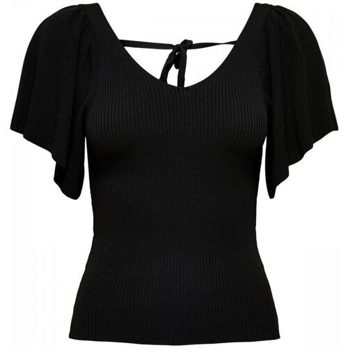Vêtements Femme T-shirts & Polos Only 15203888 LEELO-BLACK Noir