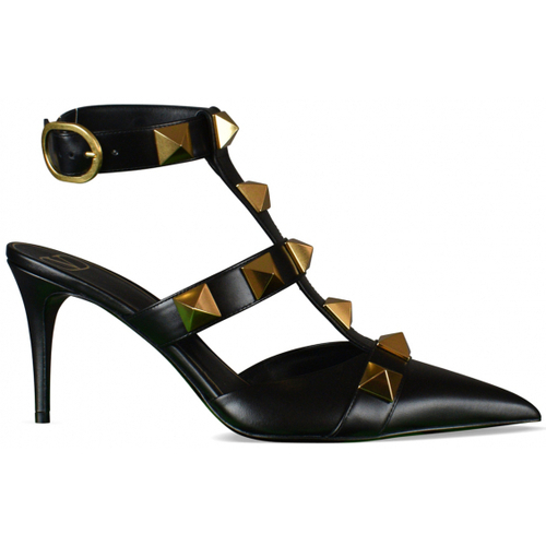 Chaussures Femme Escarpins V-logo Valentino Escarpins Roman Stud Noir