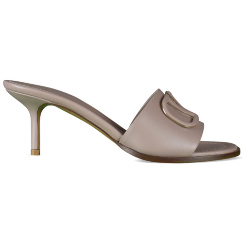 Chaussures Femme Sandales et Nu-pieds with Valentino Mules VSlide 65mm Beige