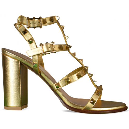 Valentino Sandales Rockstud Doré - Chaussures Sandale Femme 827,95 €