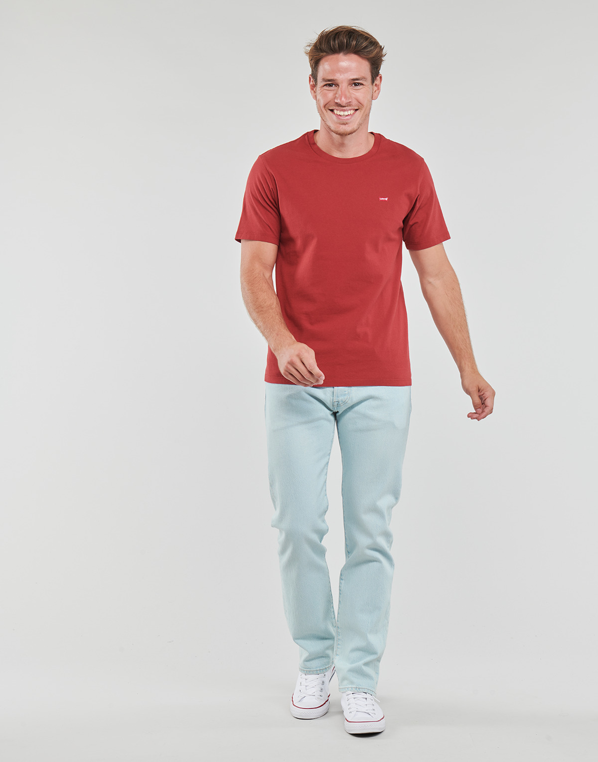 Vêtements Homme Jeans Twill droit Levi's 501® LEVI'S ORIGINAL Bleu