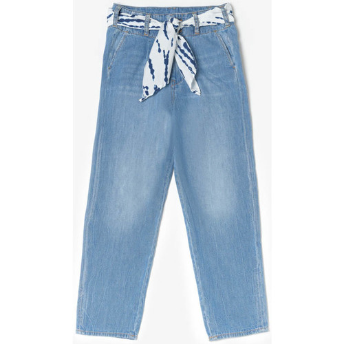 Vêtements Fille Jeans Elasthanne / Lycra / Spandexises Oony jeans bleu Bleu