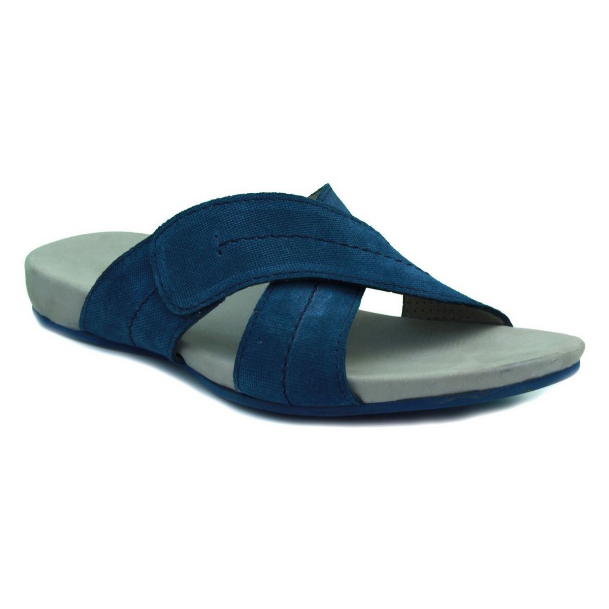 Chaussures Femme Sandales et Nu-pieds Lottusse TEX délavé  COBA Bleu