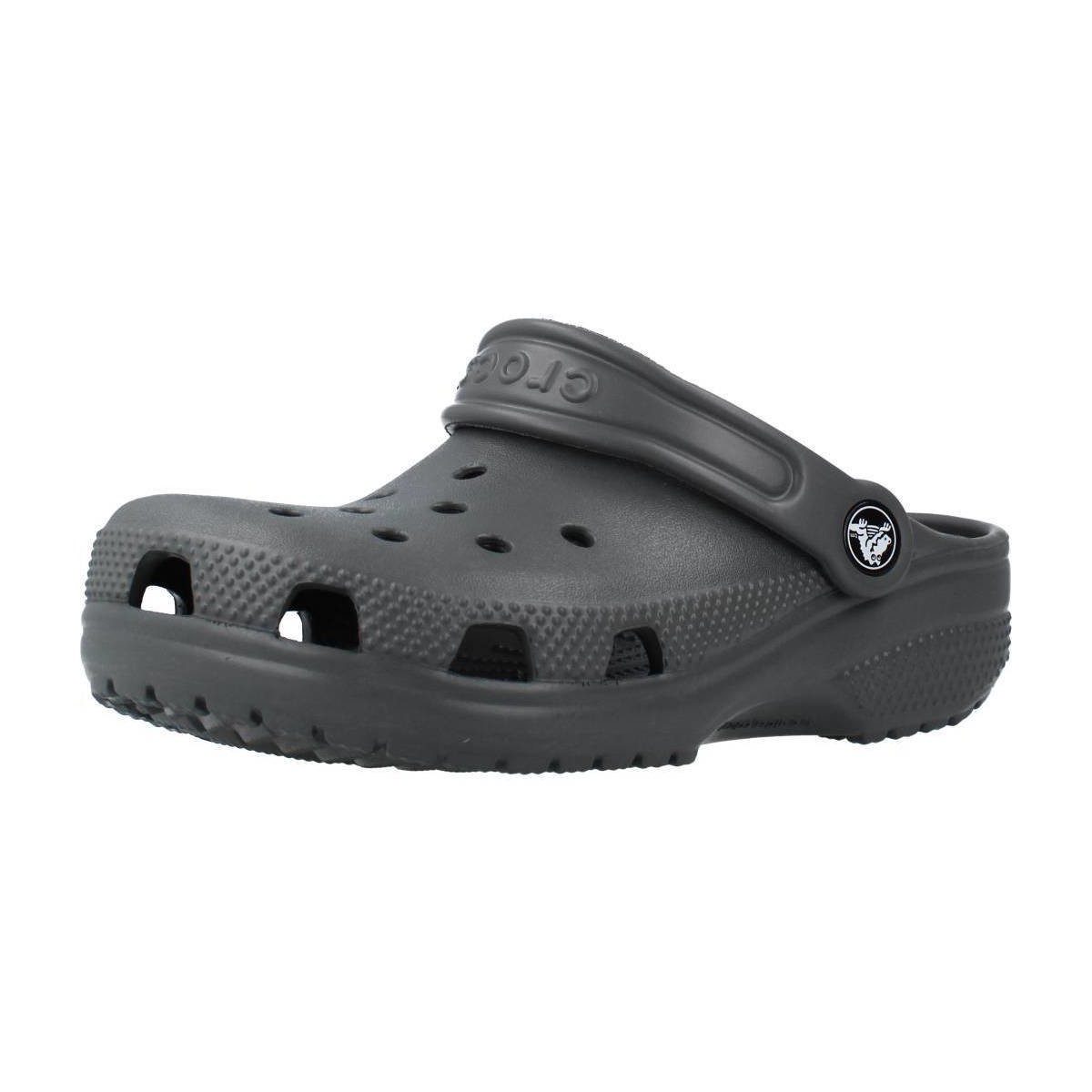 Chaussures Fille Tongs Crocs CLASSIC CLOG K Gris