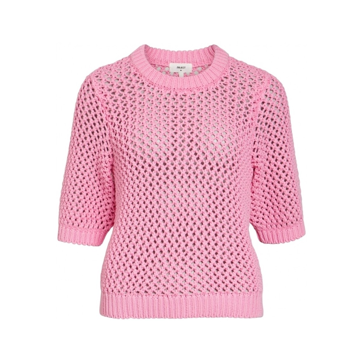 Vêtements Femme Pulls Object Ronaska Knit - Begonia Pink Rose