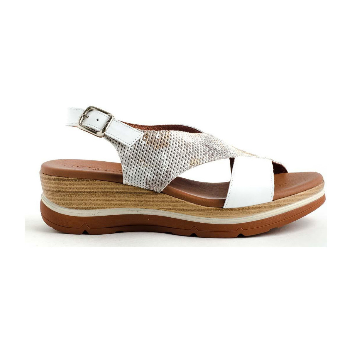 Chaussures Femme Sandales et Nu-pieds Paula Urban 2-456 Blanc
