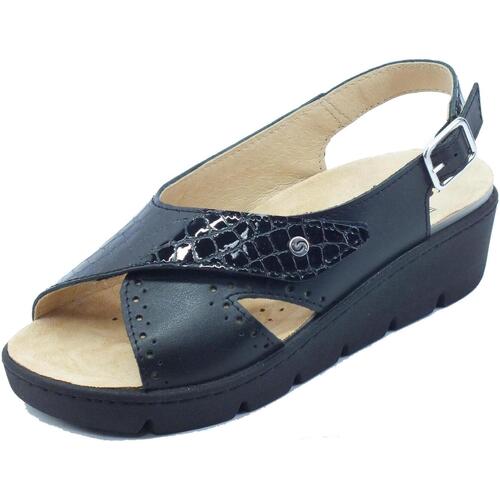 Chaussures Femme Sandales et Nu-pieds Sabatini S1072 Nairobi Galaxy Noir