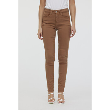 Vêtements Femme Pantalons 5 poches Lee Cooper Pantalon LC135 Blanc - L32 Camel