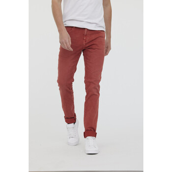 Vêtements Homme Jeans slim Lee Cooper Pantalon LC030 Kaki - L34 Terracota