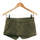 Vêtements Femme Shorts / Bermudas H&M short  34 - T0 - XS Vert Vert