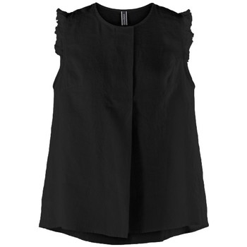 Vêtements Femme Tops / Blouses Wendy Trendy Top 220732 - Black Noir