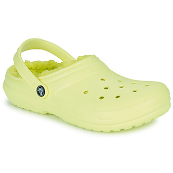 Chaussures Enfant Sabots Vote Crocs CLASSIC LINED CLOG K Jaune