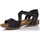 Chaussures Femme Sandales et Nu-pieds Interbios BASKETS  4483 Noir