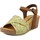 Chaussures Femme Sandales et Nu-pieds Bionatura Femme Chaussures, Sandales, Cuir et Textile-37A2275 Vert