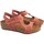 Chaussures Femme Multisport Interbios Sandale dame INTER BIOS 5316 tuile Rouge