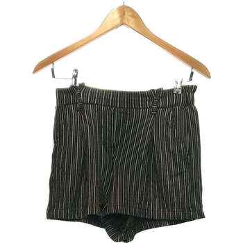 Vêtements Femme Shorts / Bermudas Pull And Bear short  38 - T2 - M Noir Noir