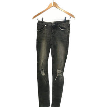 Vêtements Femme Jeans Long Mango jean slim femme  34 - T0 - XS Gris Gris