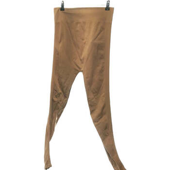 H&M pantalon slim femme  36 - T1 - S Beige Beige