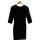 Vêtements Femme Robes courtes The Kooples robe courte  34 - T0 - XS Noir Noir