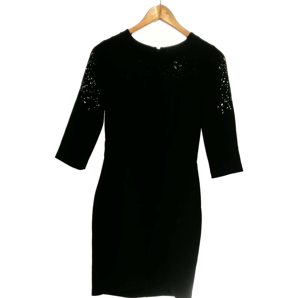 Vêtements Femme Robes courtes The Kooples robe courte  34 - T0 - XS Noir Noir