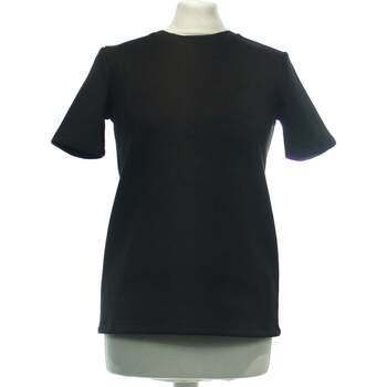 Vêtements Femme Jean Slim Femme Zara top manches courtes  36 - T1 - S Noir Noir
