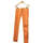 Vêtements Femme Pantalons Freesoul 34 - T0 - XS Orange
