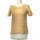 Vêtements Femme T-shirts & Polos Tara Jarmon 36 - T1 - S Beige