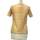 Vêtements Femme T-shirts & Polos Tara Jarmon 36 - T1 - S Beige