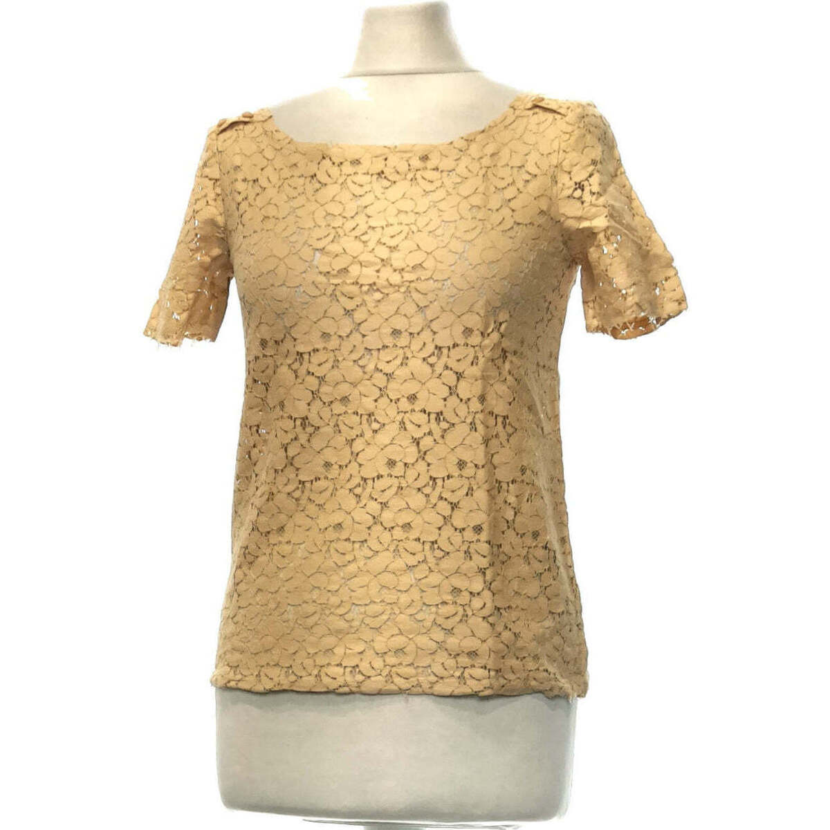 Vêtements Femme The Couture Club relaxed t-shirt with reflective print in white 36 - T1 - S Beige